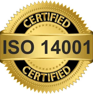 ISO 14001 Environment certified
