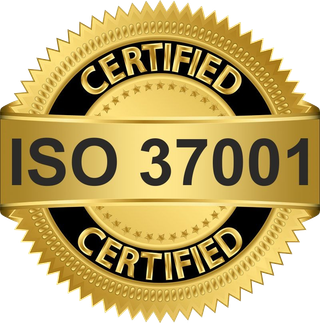 ISO 37001 Anti-Bribery certified