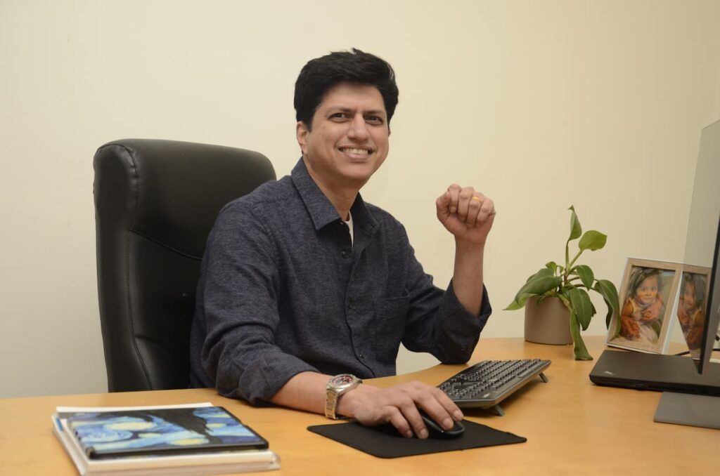 Binu Prakash, Founder and CEO of SANGAU