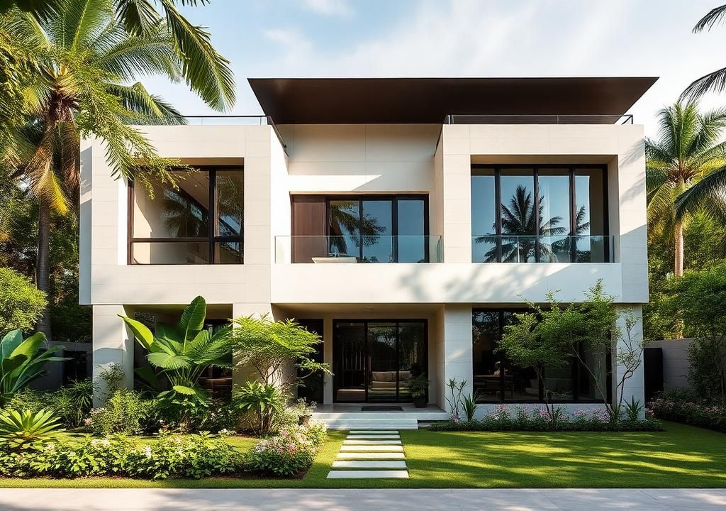 Modern 4BHK Villa with garden
